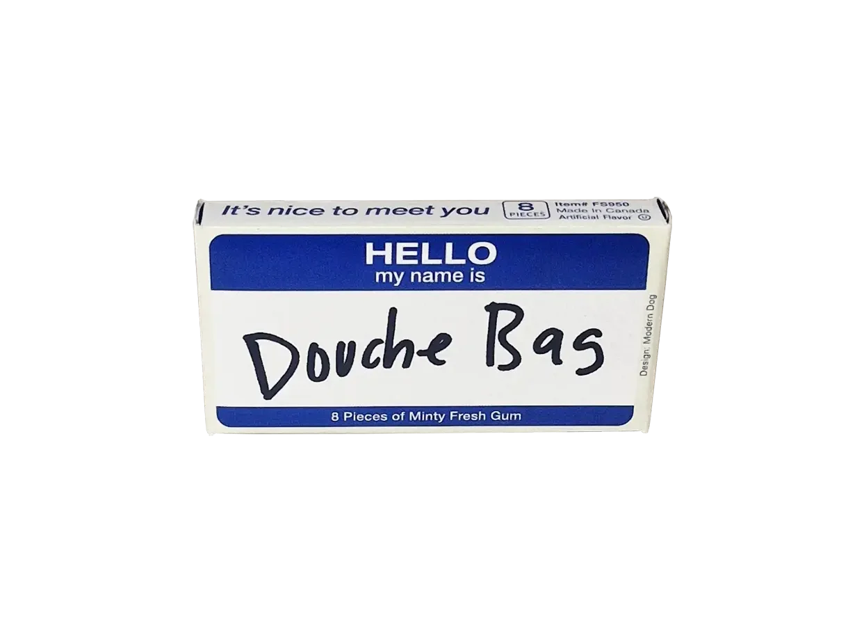 Blue Q Gum Douche Bag 1