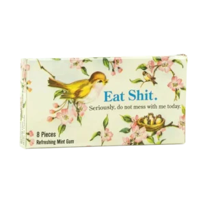 Жвачка Blue Q Gum Eat Shit Mint