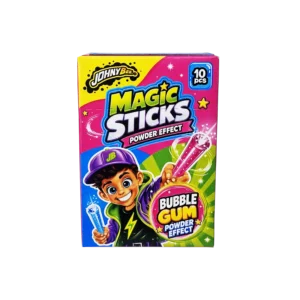 Жвачка Johny Bee Powder Effect Magic Sticks Bubble Gum