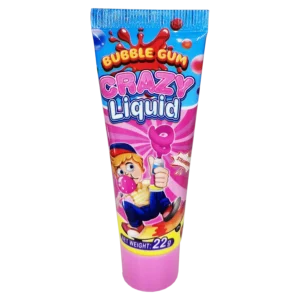 Жвачка Crazy Liguid Bubble Gum Strawberry